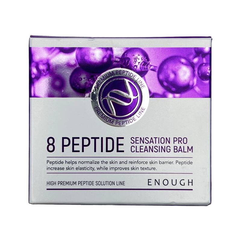 Enough 8 Peptide Cleansing Balm 100ml — peptid tərkibli dərin təmizləyici balm anti-aging